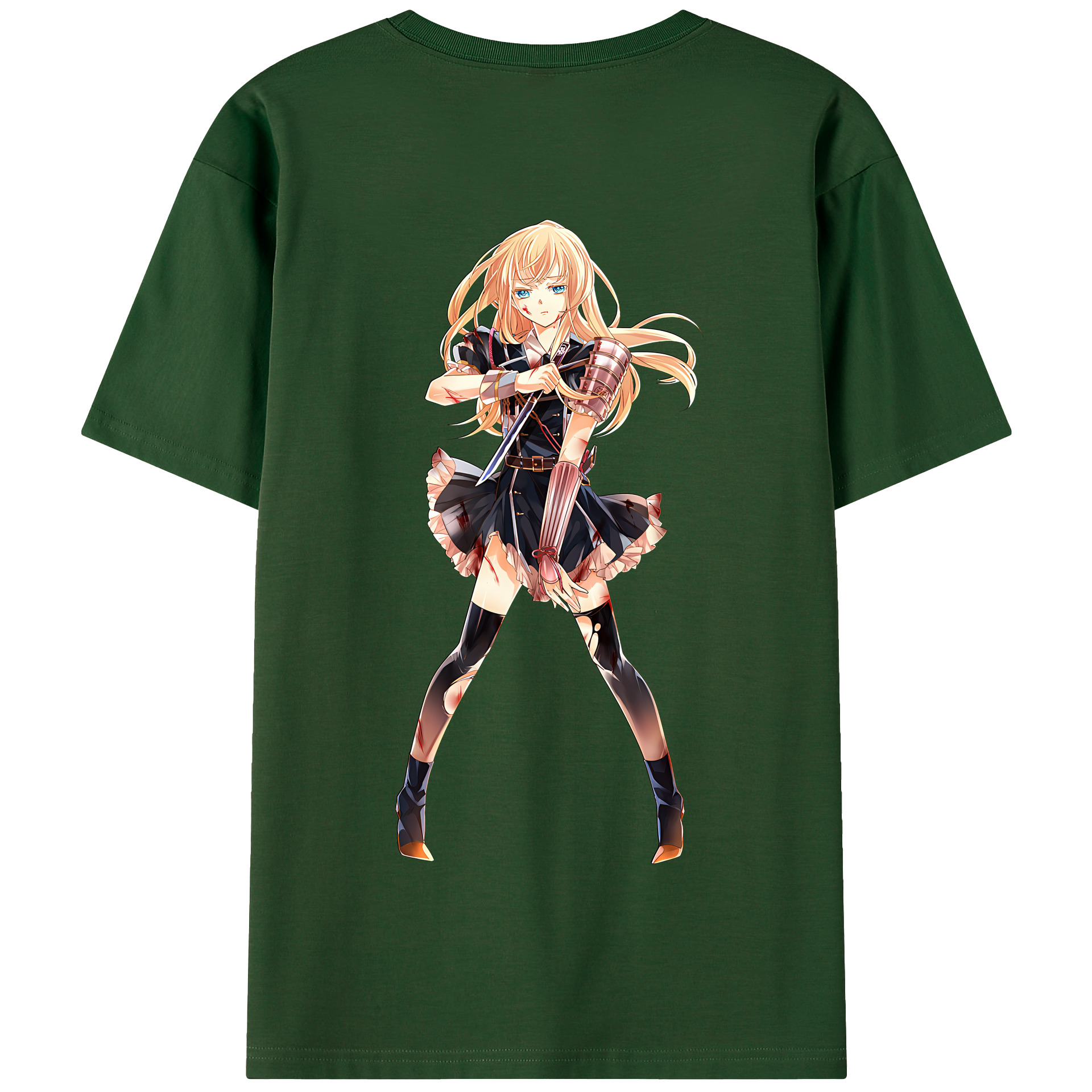 （画像用） 刀剣乱舞 Touken Ranbu 綿100％半袖Tシャツ（背面プリント）
